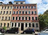 Frontansicht - Attraktive 3-Zimmer-Altbauwohnung mit Balkon in Leipzig-Stötteritz – Kapitalanlage mit Charme