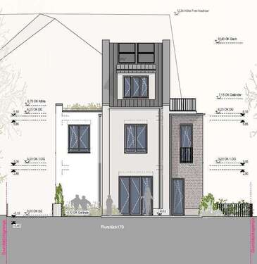 Ansicht West EFH - 