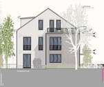 Ansicht Süd EFH - Einfamilienhaus mit 154,01 m² in Leipzig zum Kaufen