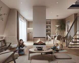 129 m² große DG-Maisonettewohnung mit einmaligem Dachgarten in der Südvorstadt. Neubau KfW 40 - Leipzig