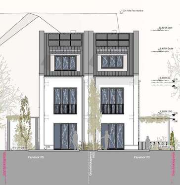 Ansicht West DH - 
