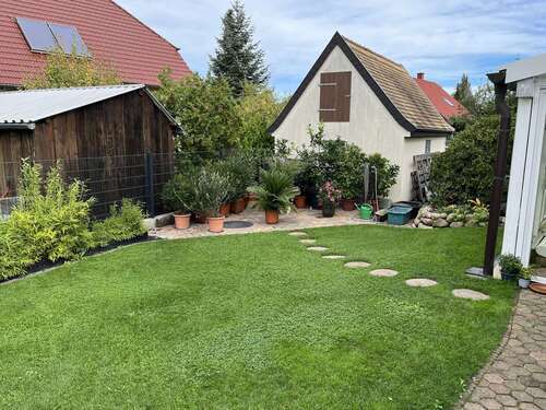 Garten-hinten_004 - Zweifamilienhaus mit 315,70 m² in Leipzig zum Kaufen