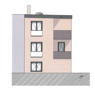 Ansicht Ost - Grundstück zum Kaufen in Leipzig