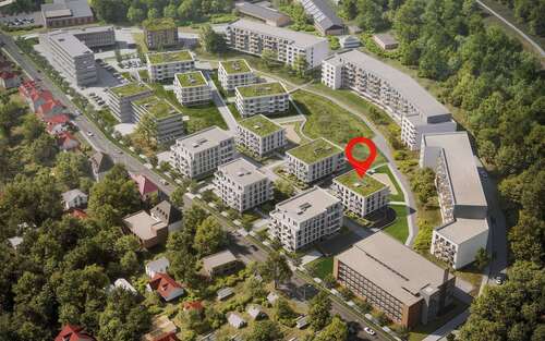Kirschberg-Quartier - Neubau - Wohnen und investieren in der Stadt der Dichter und Denker!