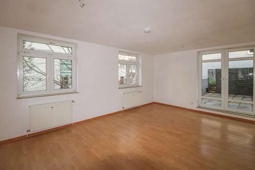 Wohnraum - 1 Zimmer Etagenwohnung zum Kaufen in Leipzig