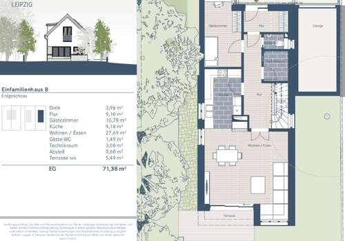 EFH B Erdgeschoss - 