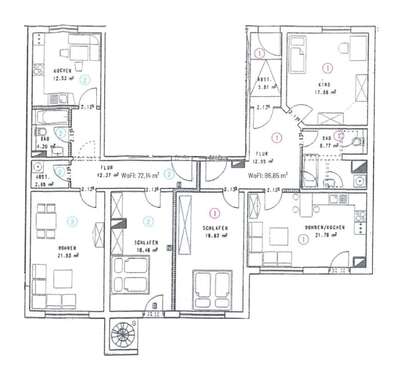 WE 1+2 - 5 Zimmer Etagenwohnung in Leipzig