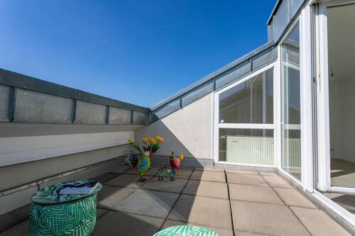 Nicht einsehbare Loggia - 