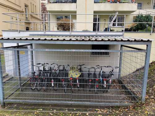 Abgeschlossener Fahrradraum - 