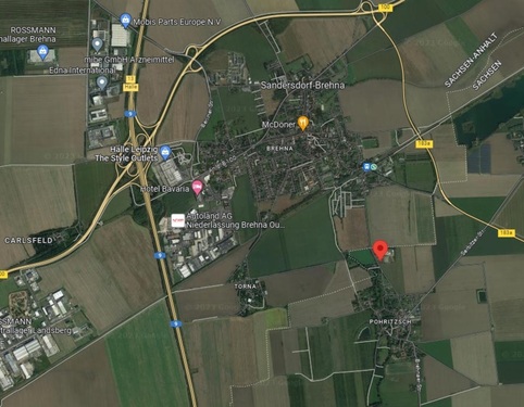 Brehnaer Straße - Gewerbeobjekt (Büro, Produktion, Verkauf) in Wiedemar OT Pohritzsch