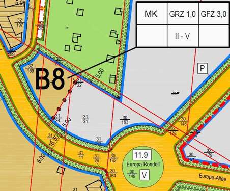 Lage Flurkarte - Grundstück in Kabelsketal
