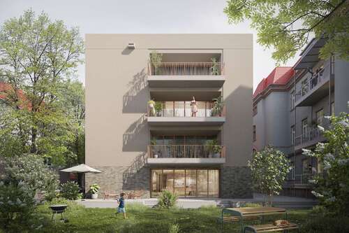 Rückansicht - Etagenwohnung mit 172,24 m² in Leipzig zum Kaufen