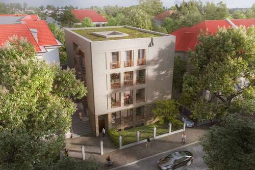 Straßenansicht - 4 Zimmer Etagenwohnung zum Kaufen in Leipzig