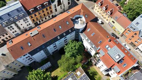 Vogelperspektive Hofansicht - 