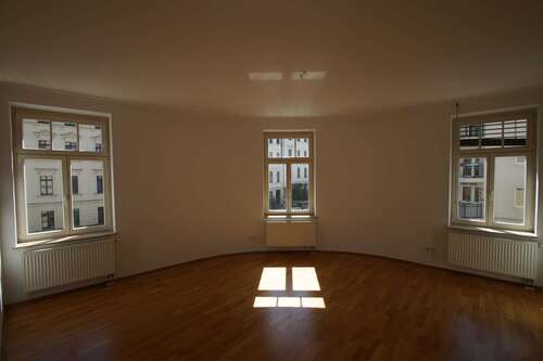 Wohnzimmer Referenz WE 5 Mittelwohnung - Etagenwohnung mit 83,30 m² in Leipzig zum Kaufen
