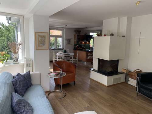 Wohnbereich mit Kamin - 