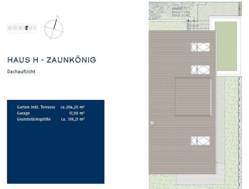 Dachaufsicht - 