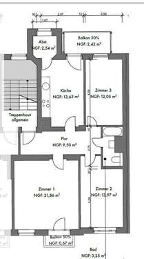 we 8 - Kapitalanlage im Herzen von Erfurt - Vermietet 3-Zimmerwohnung in der Johannesvorstadt