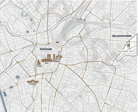 Lage in der Stadt - 