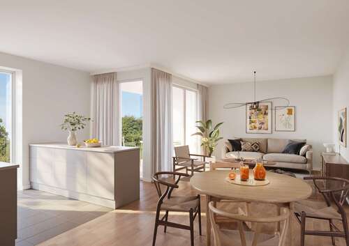 Visualisierung - Der 'Sonnenhof' in Holzhausen: Exklusive 4-Zimmer-Wohnung mit hochwertiger Ausstattung!**