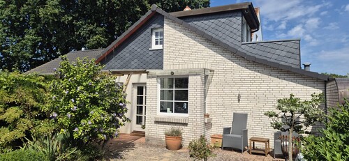 zum Eingang - Haus am Meer, zum Strand 3 Minuten