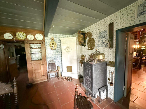 EG Zimmer mit Sylter Ofen - 
