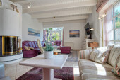 Wohnzimmer Kamin - 6 Zimmer Einfamilienhaus in Schönberg (Holstein) / Schönbergerstrand