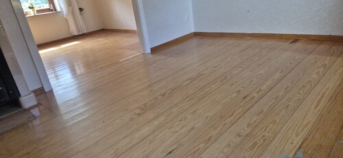Echtholzdielen Wohn-Esszimmer - 