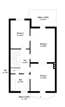 Obergeschoss - 