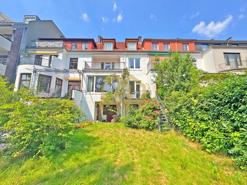 Rückansicht - Reihenhaus mit 265,00 m&sup2; in Bremen zum Kaufen