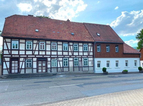 Ansicht 5 - Fachwerkhaus mit 2 Wohnungen und Gewerbe