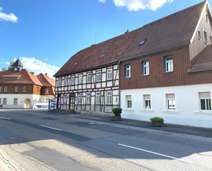 Fachwerkhaus mit 3 Wohnungen und Gewerbe - Weißenborn/Erzgebirge