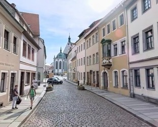 2 historische Häuser auf einem Grundstück - Freiberg