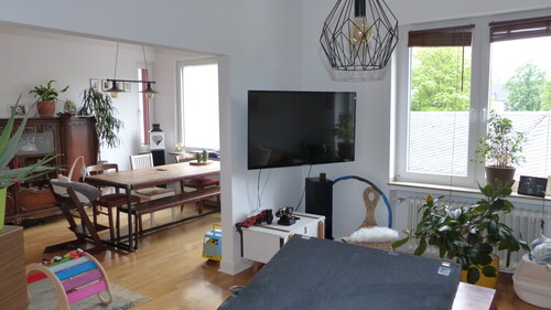 Musterwohnung Essen - Wohnen Teilansicht - Erdgeschoßwohnung mit 86,73 m² in Köln / Deutz zum Kaufen