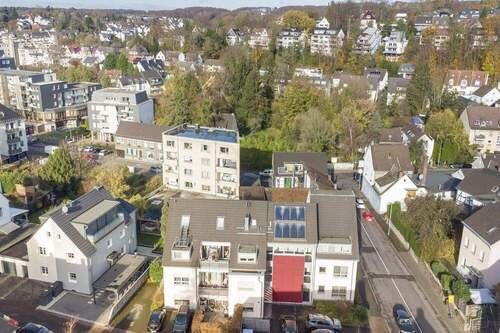 Von oben - 2 Zimmer Mehrfamilienhaus, Wohnhaus zum Kaufen in Bergisch Gladbach