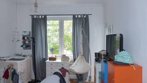 Schlafen Teilansicht - 3 Zimmer Etagenwohnung zur Miete in Köln / Deutz