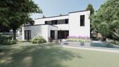 Haus 18 Garten Aquarelle - Villa mit 200,00 m&sup2; in Bergisch Gladbach / Bensberg zum Kaufen