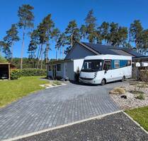Moderner, neuwertiger Bungalow mit PV-Anlage, Wärmepumpe, Wallbox, Klima, Vollbad, EBK, 3 Carports uvm. - Gorleben