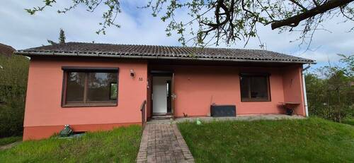 Frontansicht, ebenerdiger Zugang - 2 Zimmer Bungalow zum Kaufen in Höhbeck