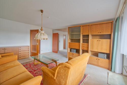Wohnzimmer - 3.5 Zimmer Etagenwohnung in Villingen-Schwenningen
