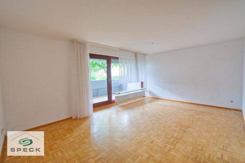 Wohnzimmer - 3.5 Zimmer Erdgeschoßwohnung zum Kaufen in Bad Dürrheim