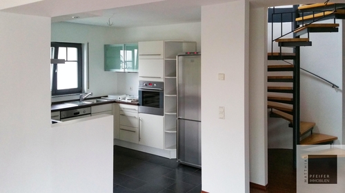 Die Küche im OG wird erneuert - 4 Zimmer Maisonettenwohnung in Dietzenbach