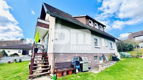 Rückansicht / Seitenansicht / Zugang Balkon EG - Einfamilienhaus mit 165,10 m&sup2; in Bodenfelde zum Kaufen
