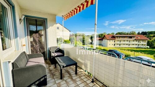 Balkon / Panoramablick ins Grüne - 