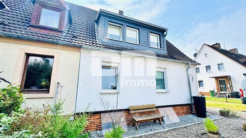 Frontansicht - 3 Zimmer Doppelhaushälfte zum Kaufen in Lohfelden