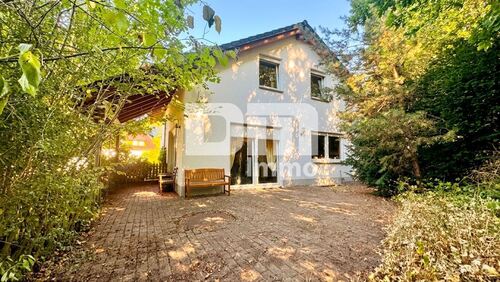 Rückansicht Terrasse - Einfamilienhaus mit 130,00 m&sup2; in Philippsthal (Werra) zum Kaufen