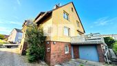 Rückansicht / Garage / Terrasse - Einfamilienhaus mit 203,96 m&sup2; in Dransfeld zum Kaufen