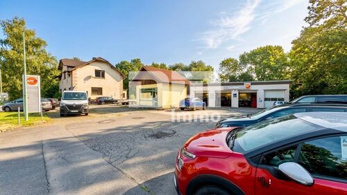Ansicht Areal Titel - Vielseitige vermietete GewerbeimmobilieWerkstatt mit großem Freigelände
