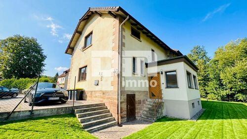 Rückansicht / Haupteingang - Einfamilienhaus mit 150,00 m&sup2; in Waldkappel zum Kaufen