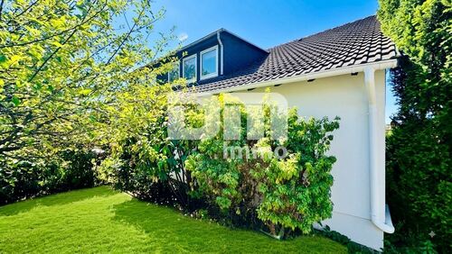 Rückansicht - Doppelhaushälfte mit 139,37 m&sup2; in Niestetal zum Kaufen